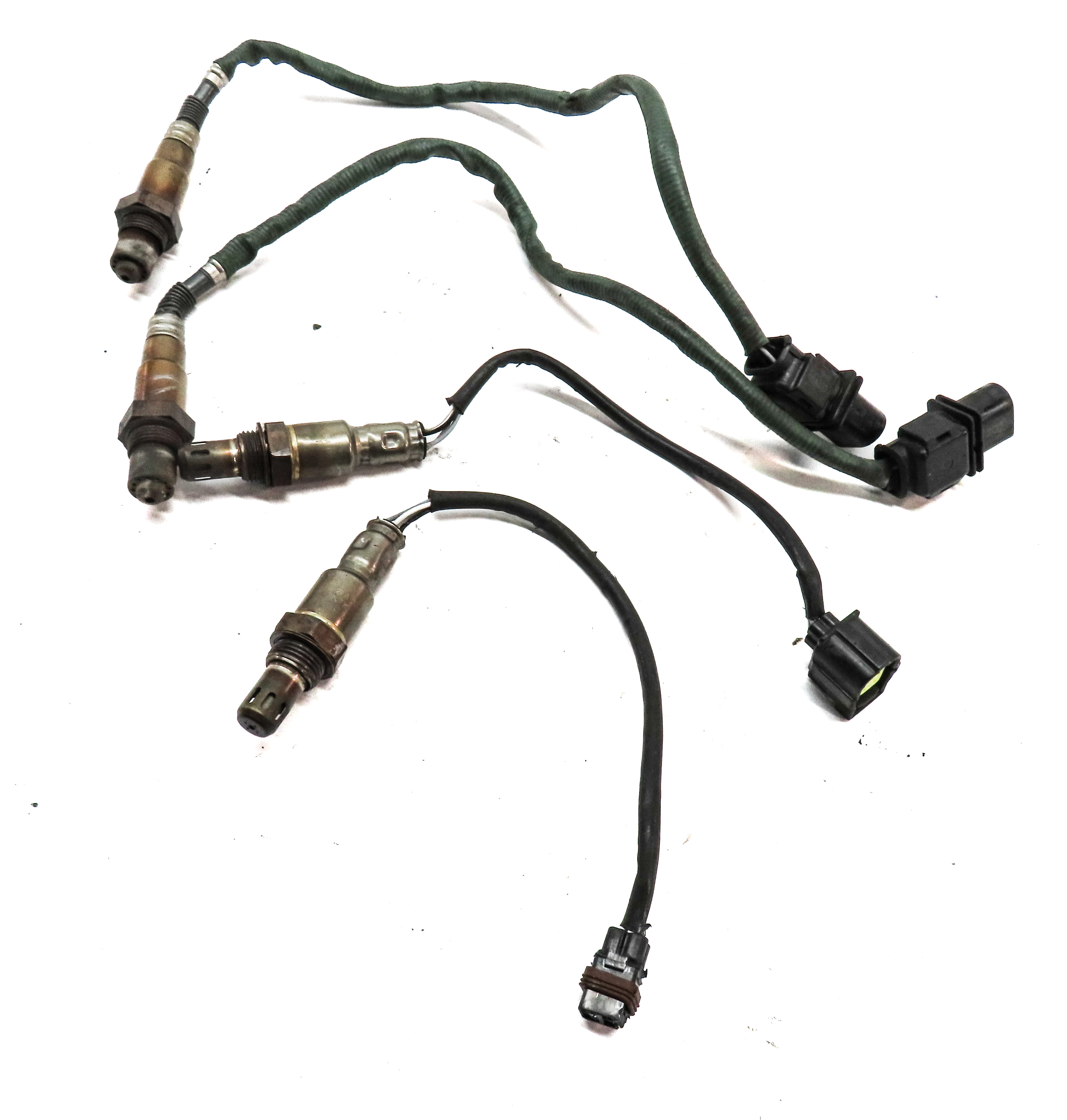 2012 MERCEDES E350 SEDAN (W212) 3.5L ENGINE OXYGEN O2 LAMBDA PROBE SENSOR SET/4 — exact item pictured